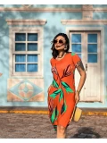 VESTIDO DADI MANGA CURTA VISOLYCRA ESTAMPADO 