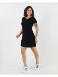 VESTIDO FERNANDA MANGA CURTA CANELADO